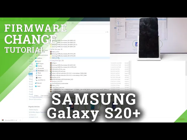 Video thumbnail for How to Change Firmware in SAMSUNG Galaxy S20+ - Download Software & Flash Tutorial