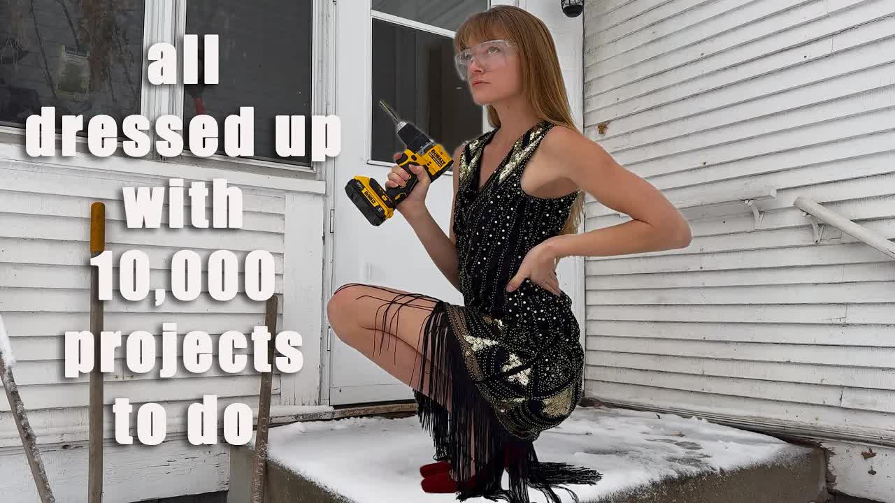 Video thumbnail for hannahleeduggan: new year, new house! home renovation, thrifting finds & celebration