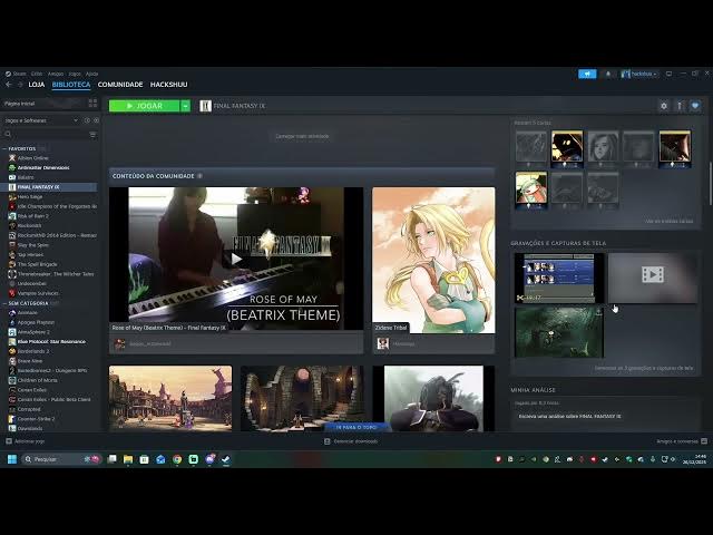 Video thumbnail for Como exportar as gravações de jogo da Steam