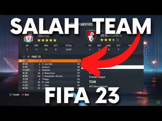 Video thumbnail for What team is Salah on FIFA 23 - Mohamed Salah in FIFA 2023