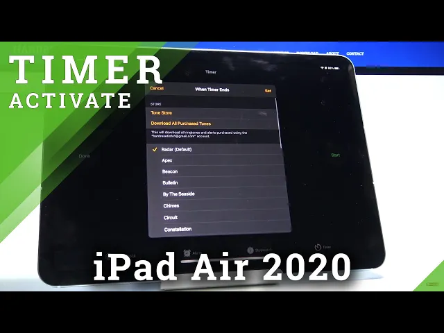 Video thumbnail for How to Activate Timer on iPad Air 2020 – Timer Countdown