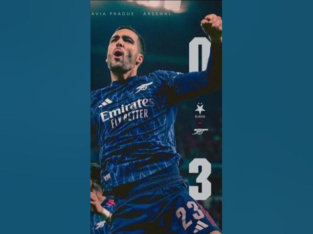 Video thumbnail for SLAVIA VS ARSENAL 0-3 CHAMPIONS LEAGUE