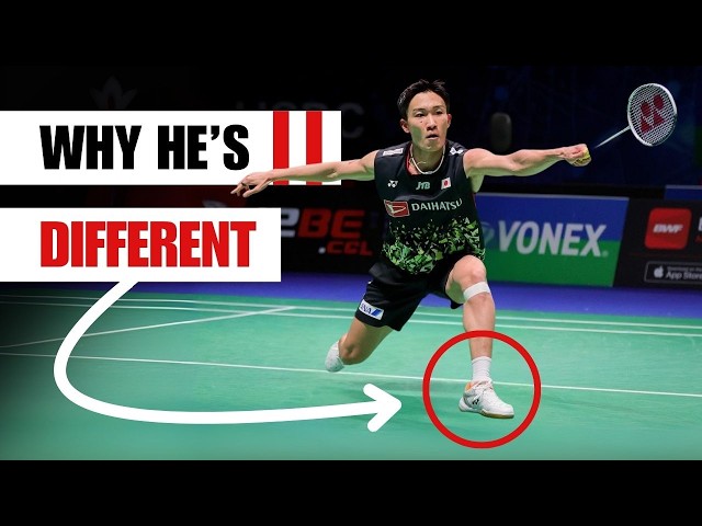 Video thumbnail for Kento Momota's Transitional Step That Makes His Footwork Better Than Yours (Footwork Analysis)