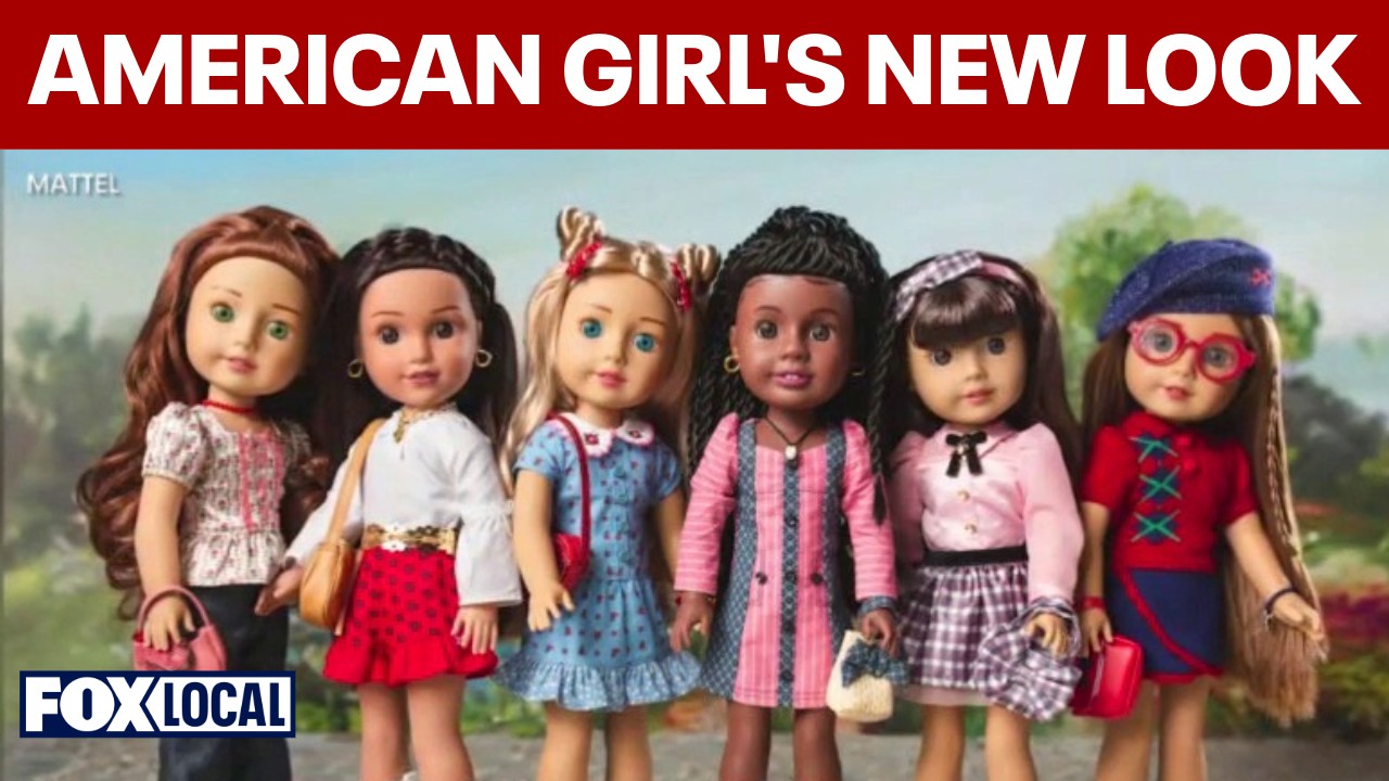 Video thumbnail for American Girl dolls get makeover for 40th anniversary