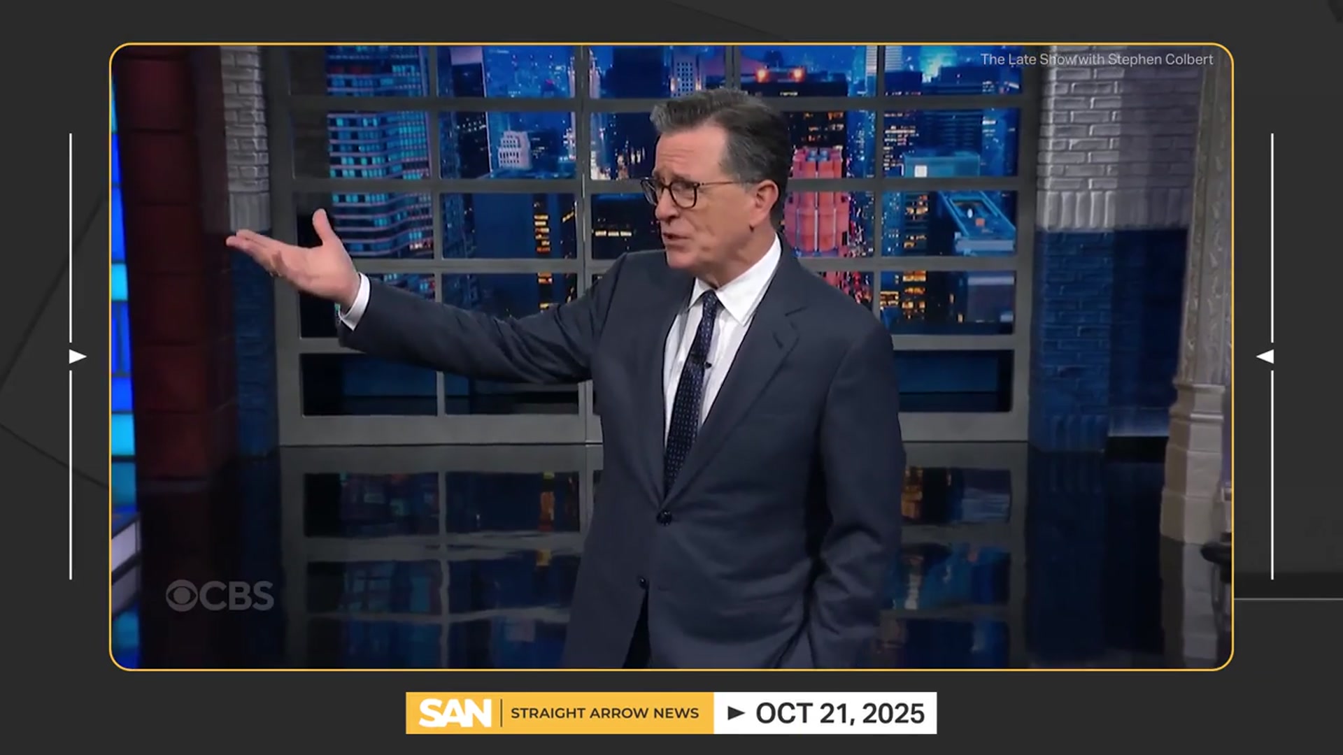 'Video thumbnail for 'Hulk smash on the White House': Late-night hosts react to Trump's ballroom'