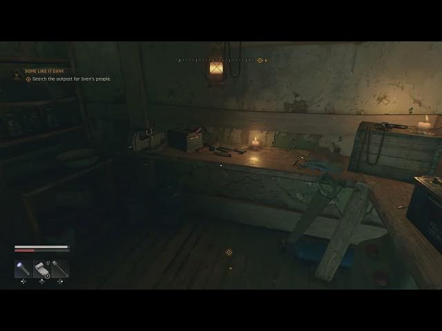 Video thumbnail for Dying Light: The Beast - Some Like It Dark: Investigate Farmhouse Attic Talk To Sven Via Telepathy