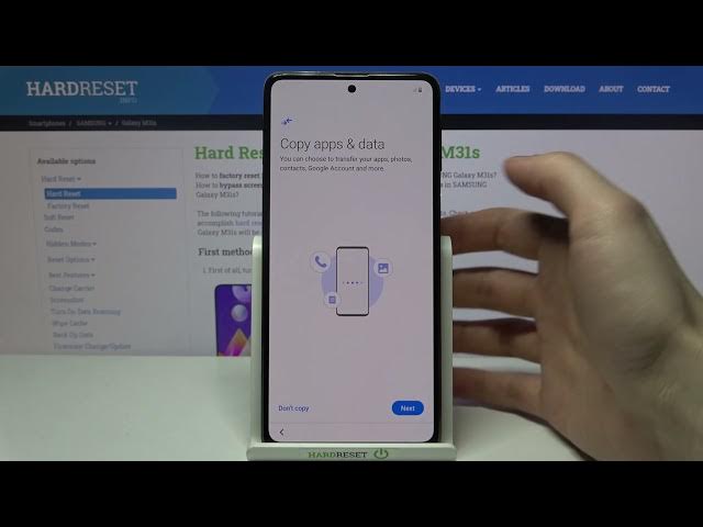 Video thumbnail for How to Set Up SAMSUNG Galaxy M31s – Initial Activation & Configuration