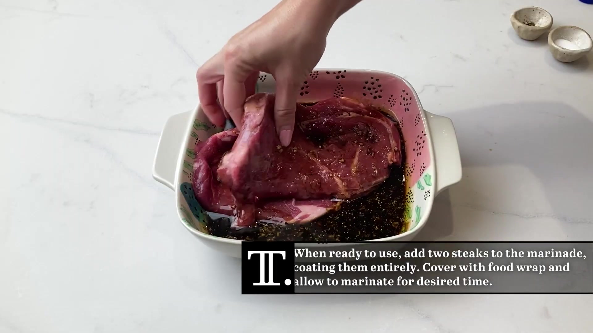 Video thumbnail for This 3-Ingredient Steak Marinade Is For Garlic Lovers