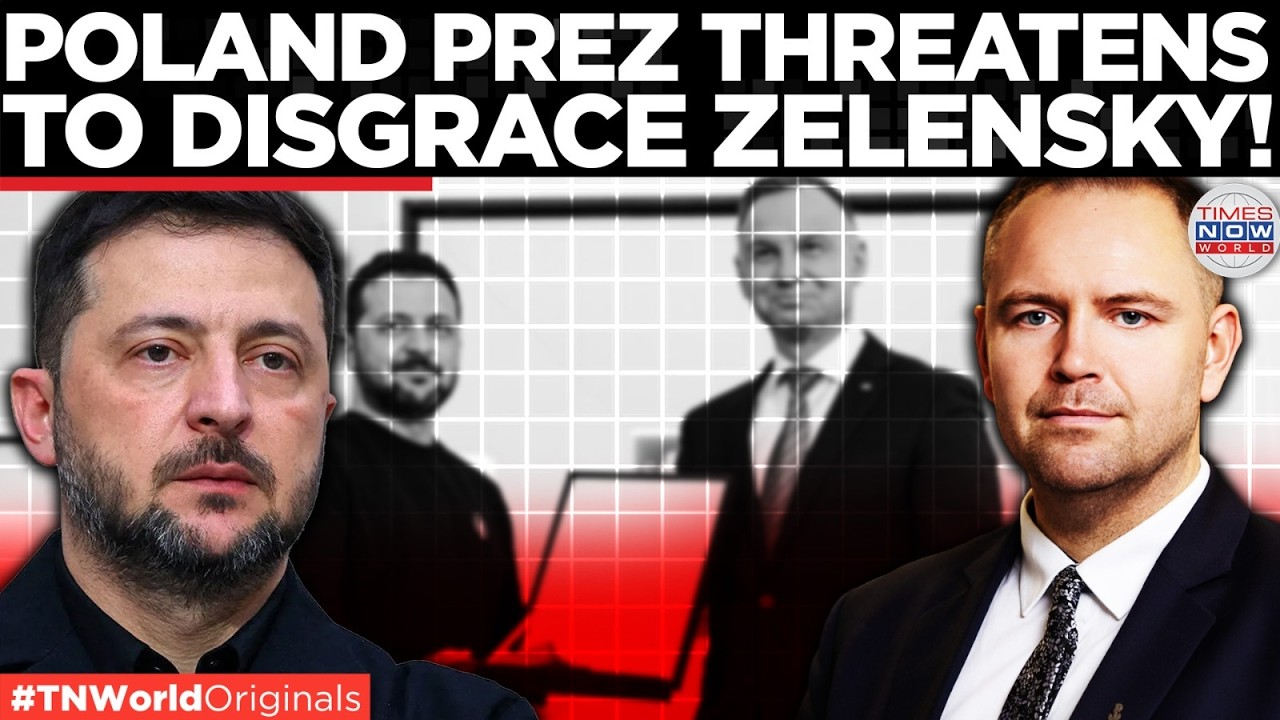 Video thumbnail for POLES FUMING! Nawrocki Ready to Revoke Zelensky's White Eagle Honor| Times Now World