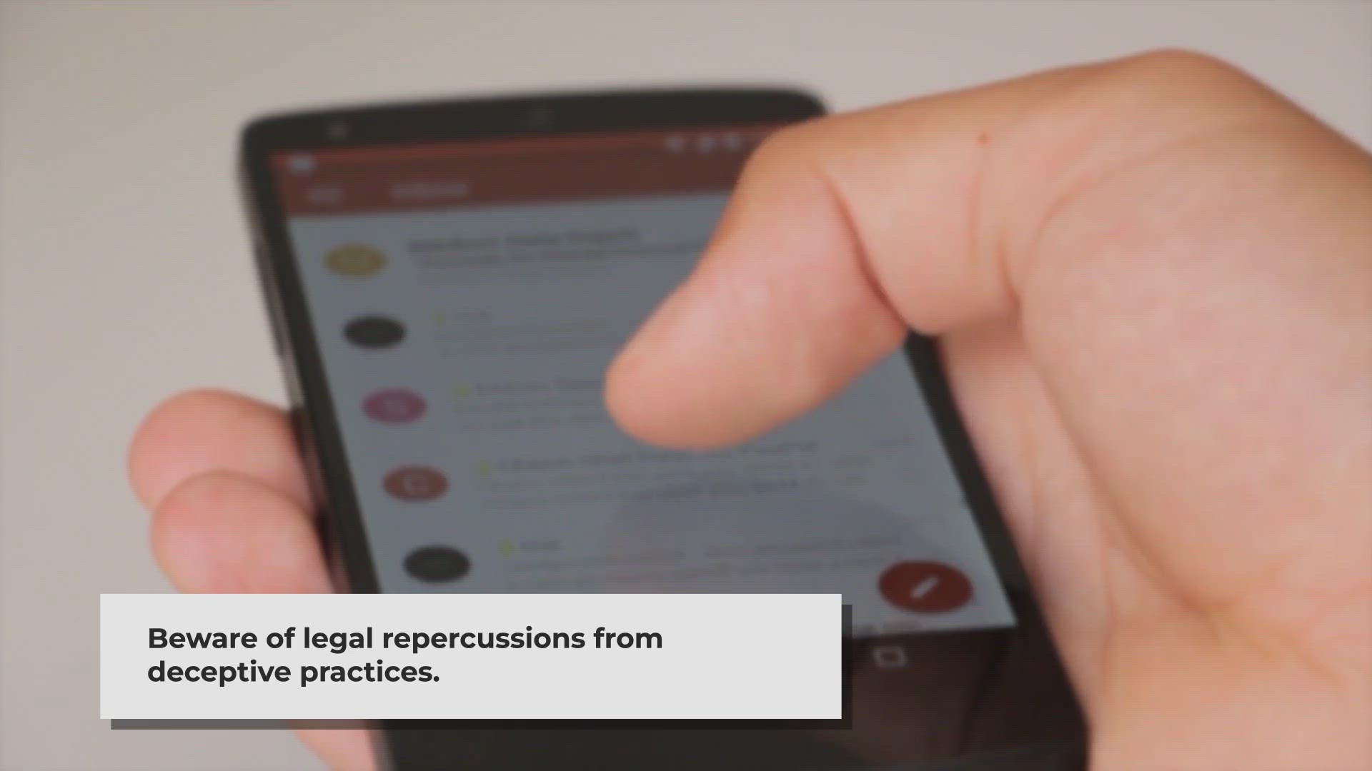 Video thumbnail for Click Bait to Jail: The Legal Consequences of Spamming