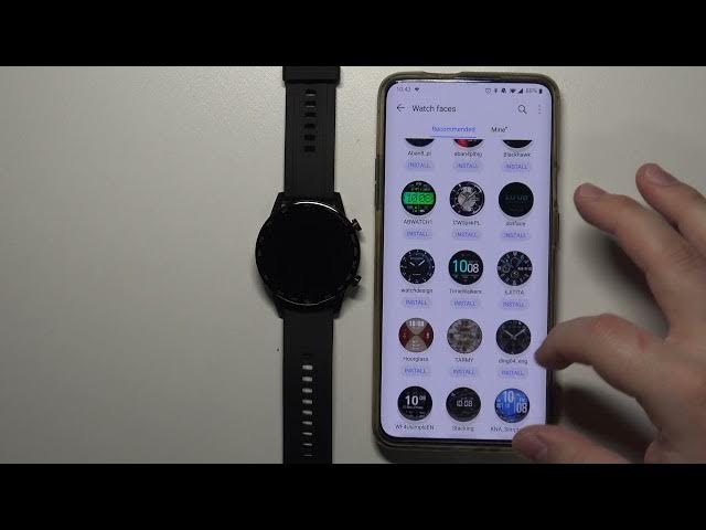Video thumbnail for How to Install Additional Watch Faces in HONOR MagicWatch 2 – Download New Watch Faces