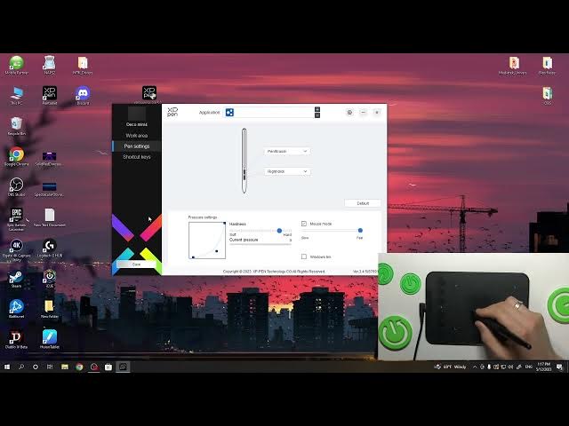 Video thumbnail for How to change sensitivity on XP-Pen Deco Mini 4 / Change sensitivity on mouse mode on Deco Mini 4
