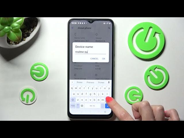 Video thumbnail for REALME Narzo 50i Prime - How To Change Device Name