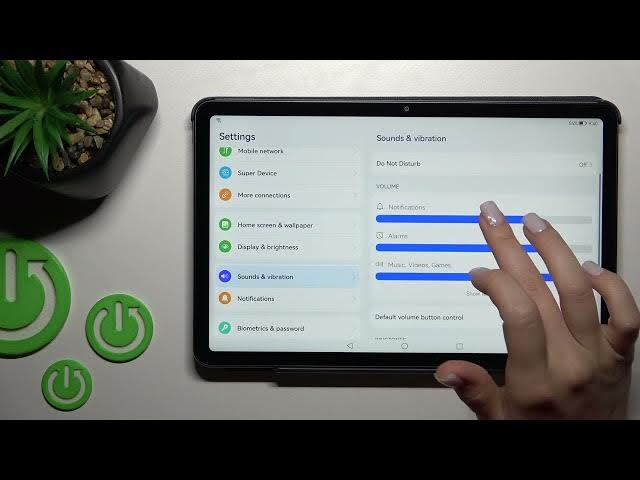 Video thumbnail for How to Find and Manage Sound Settings on HUAWEI MATEPAD 10.4 (2022) – Sound Options