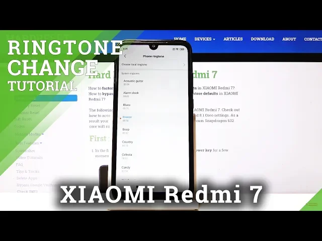 Video thumbnail for XIAOMI Redmi 7 Ringtones