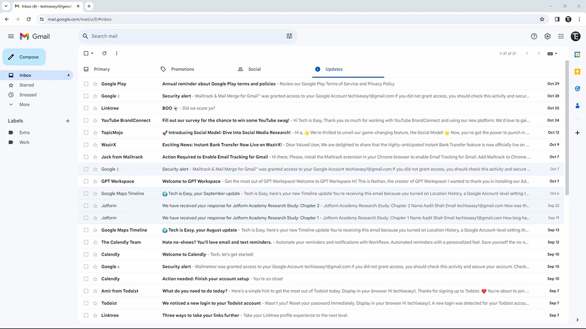 'Video thumbnail for How To Use Gmail Filters and Labels _ Organise Your Inbox'