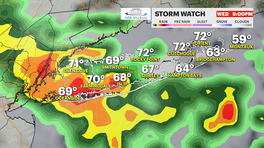 Video thumbnail for STORM WATCH: Strong thunderstorms this evening will break the heat
