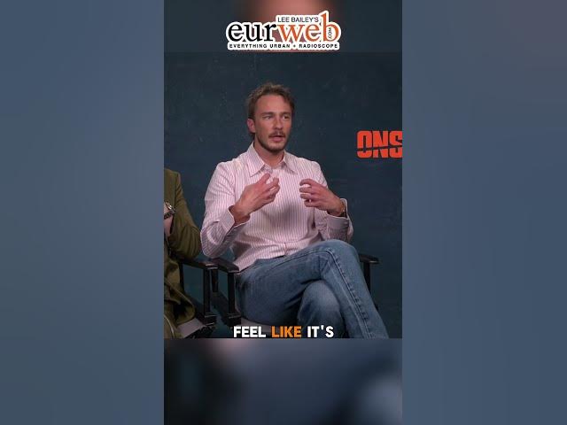 Video thumbnail for Drew Starkey opens up about Adam Wingard’s unique approach to “Onslaught”
