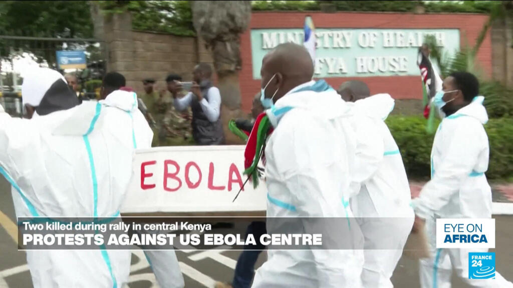 Video thumbnail for Kenyan opposition to Ebola quarantine centre for US citizens grows