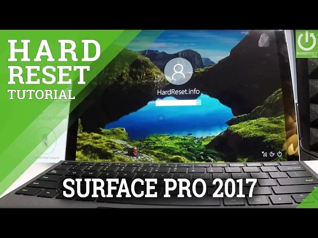 Video thumbnail for Hard Reset MICROSOFT Surface Pro 2017 / Remove Password