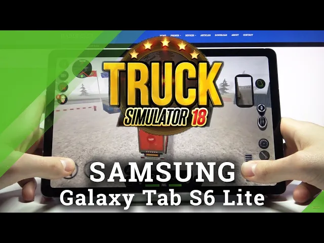 Video thumbnail for Truck Simulator 2018 Gameplay on SAMSUNG Galaxy Tab S6 Lite – Gaming Performance Test