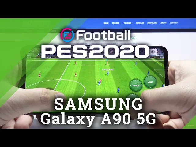 Video thumbnail for Samsung Galaxy A90 5G - Pro Evolution Soccer | High Graphics & 60 FPS