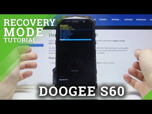 Video thumbnail for How to Enter Recovery Mode in DOOGEE S60 – Recovery Features