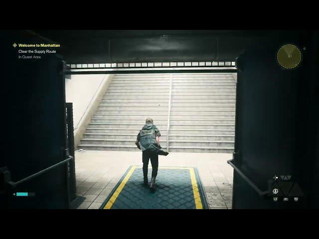Video thumbnail for Control Resonant - Welcome To Manhattan: Clear Supply Route: Exit Subway | Health Upgrade Point
