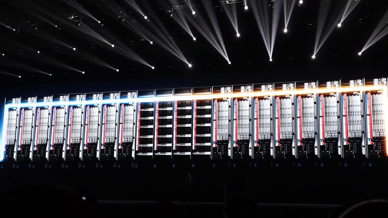 Video thumbnail for China: Huawei unveils new AI chips, computing systems at Shanghai conference.