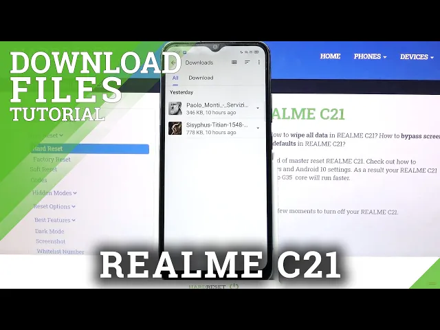 Video thumbnail for Where is Download Folder on REALME C21 – Find Saved Files