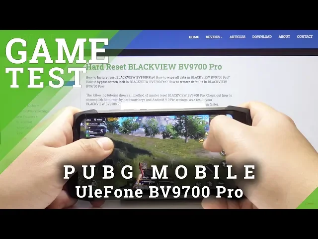 Video thumbnail for How PubG Works on UleFone BV9700 PRO - Gameplay / Recommended Settings Review