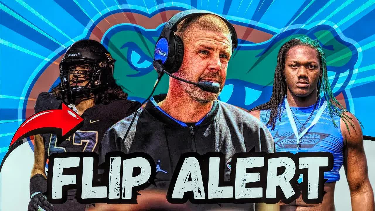 Video thumbnail for Gators look to FLIP MASSIVE OL and EYEING other Recruits