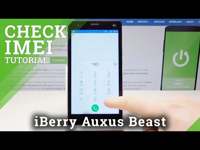 Video thumbnail for How to Check IMEI in IBERRY Auxus Beast - Locate IMEI Number