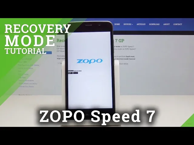 Video thumbnail for HARD RESET ZOPO Speed 7 - Recovery Mode / Factory Reset