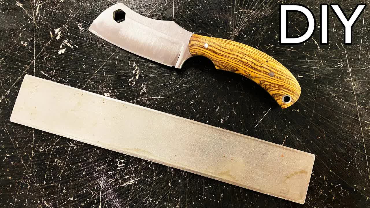 Video thumbnail for Bocote & Buckeye Burl Knife Handles: DIY Knife Making Tutorial