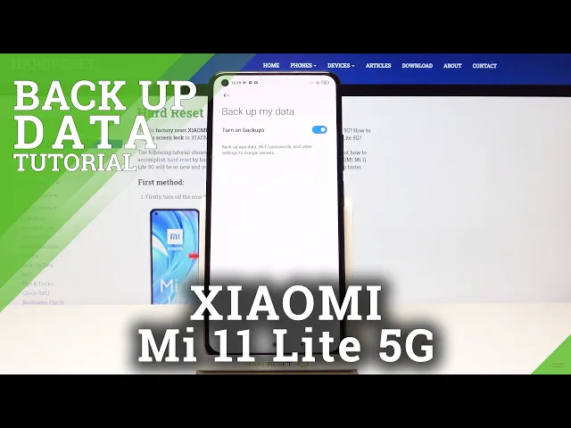 Video thumbnail for How to Use Google Backup on XIAOMI Mi 11 Lite 5G – Use Google Drive