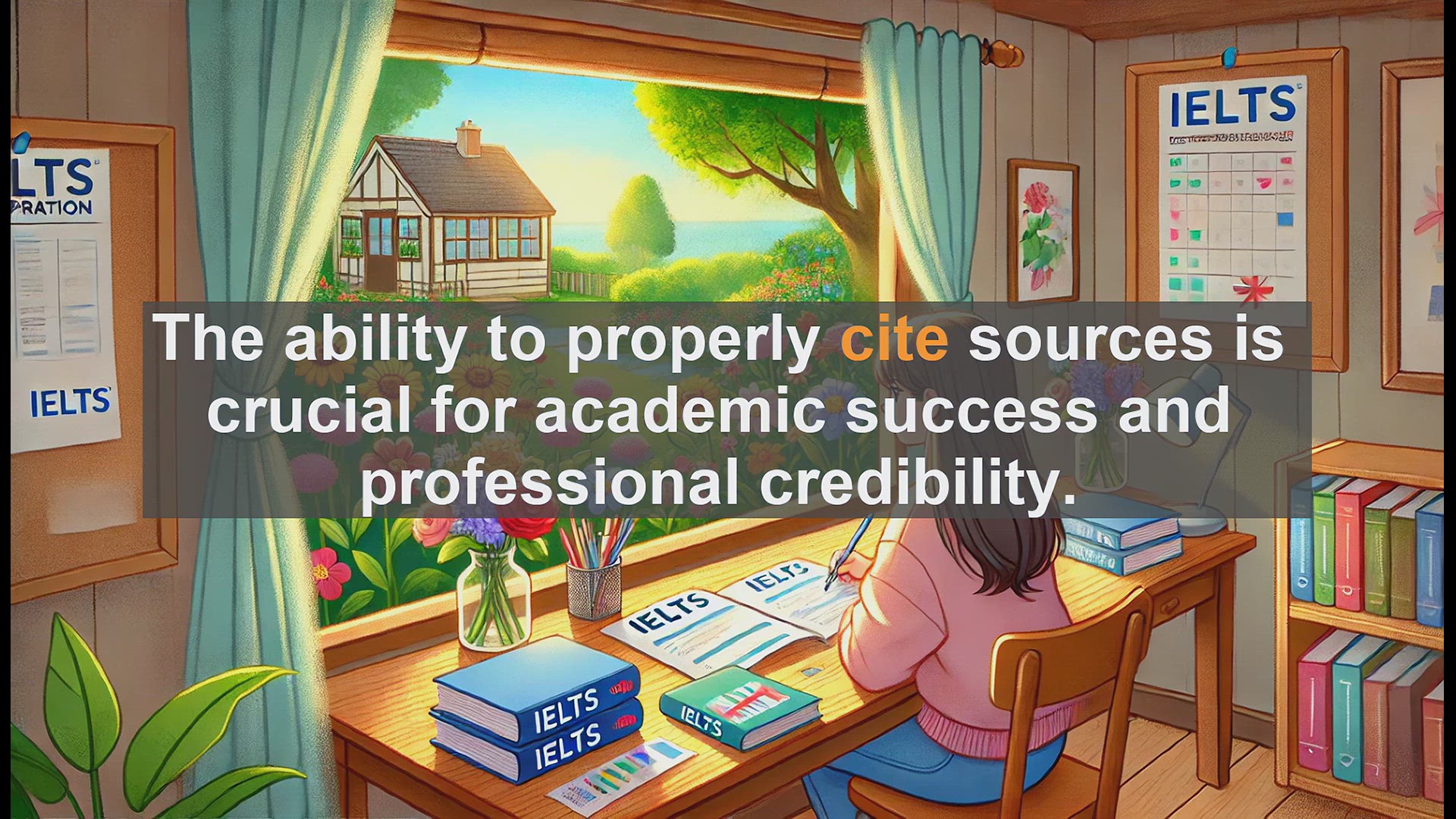 'Video thumbnail for 2500 Must Know IELTS 6.5 Vocabulary - Understanding 'Cite': A Key Word for IELTS Success'