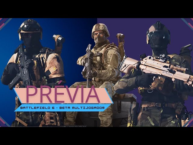 Video thumbnail for Battlefield 6 — O que achamos do beta aberto multiplayer - Preview