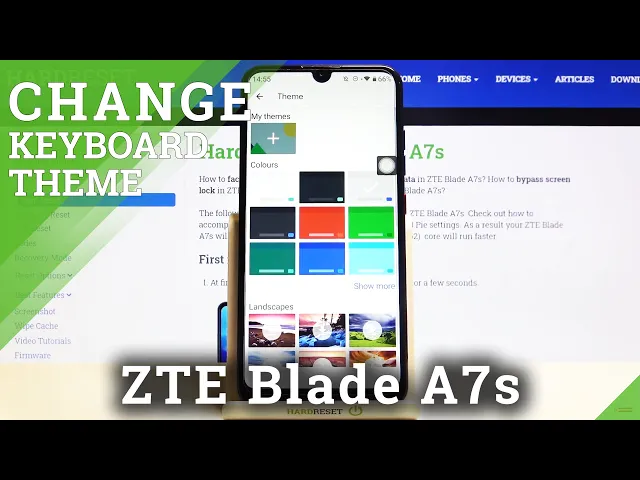 Video thumbnail for ZTE Blade A7s and Keyboard Options – Change Keyboard Theme