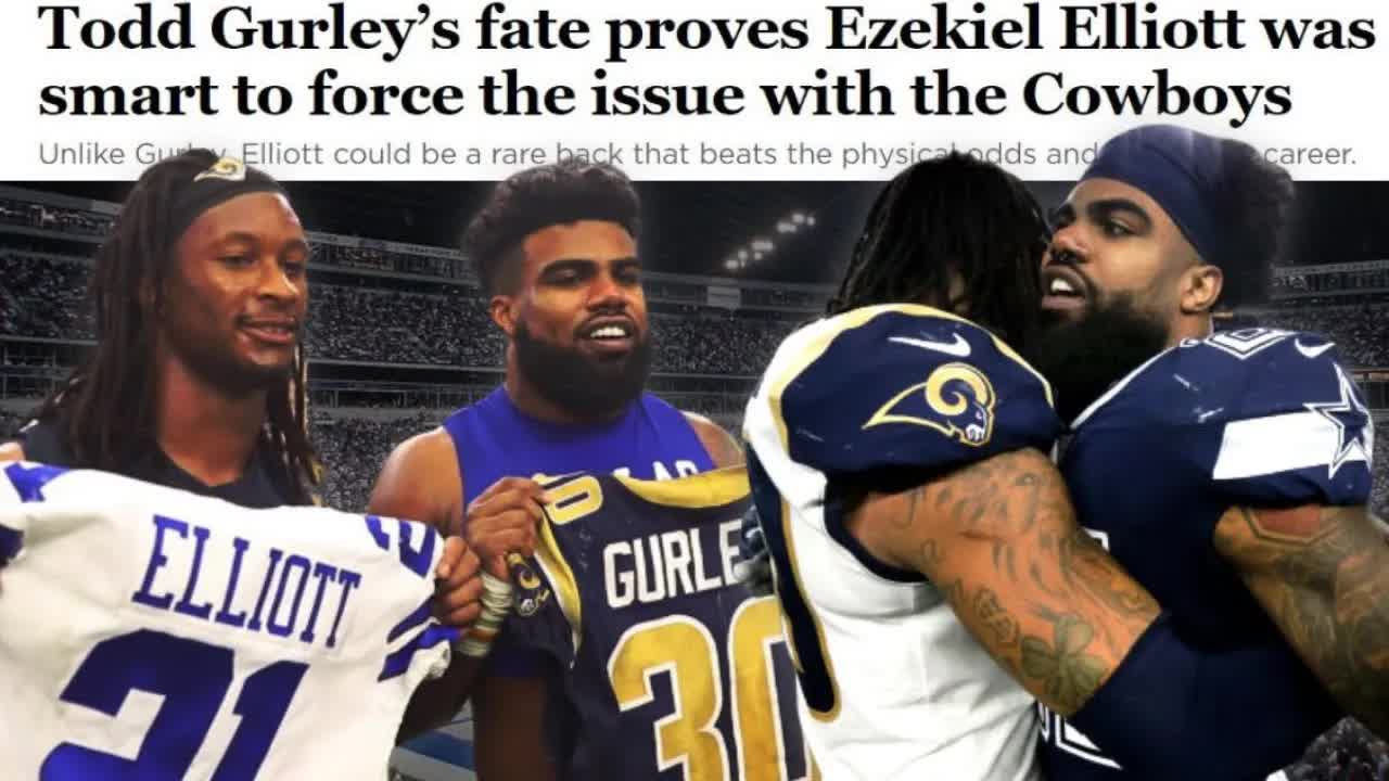 Video thumbnail for law nation sports: ezekiel elliott's smart move? cowboys, contracts, and running back value
