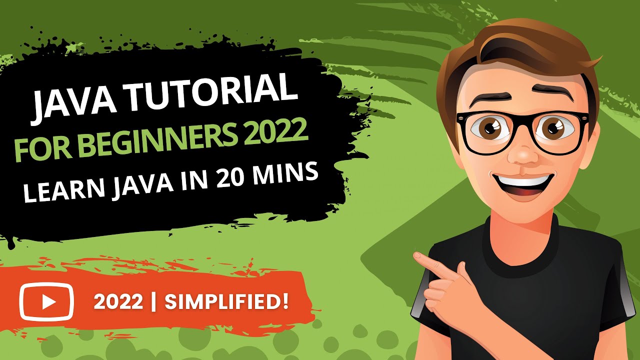 Video thumbnail for Java Tutorial For Beginners [20 MIN GUIDE]