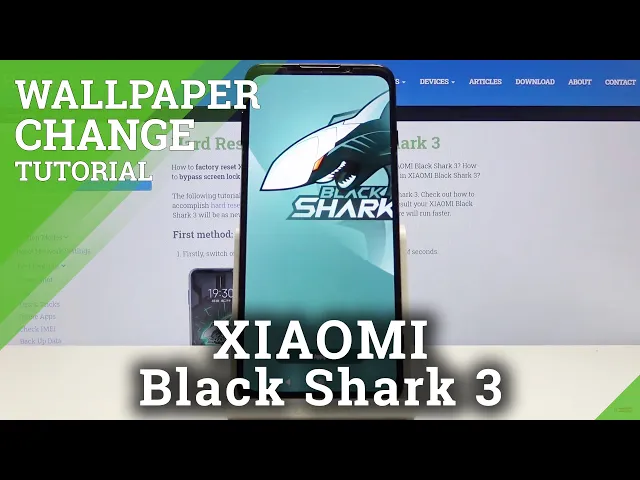 Video thumbnail for How to Change Wallpaper in XIAOMI Black Shark 3 – Refresh Display Look