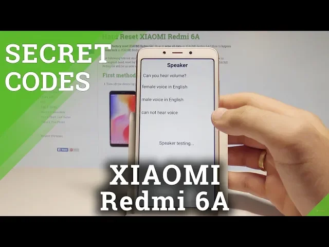 Video thumbnail for XIAOMI Redmi 6A Codes / Hidden Mode / Secret Menu / Tricks & Tips