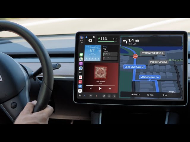 Video thumbnail for Is Tesla Finally Adding CarPlay?