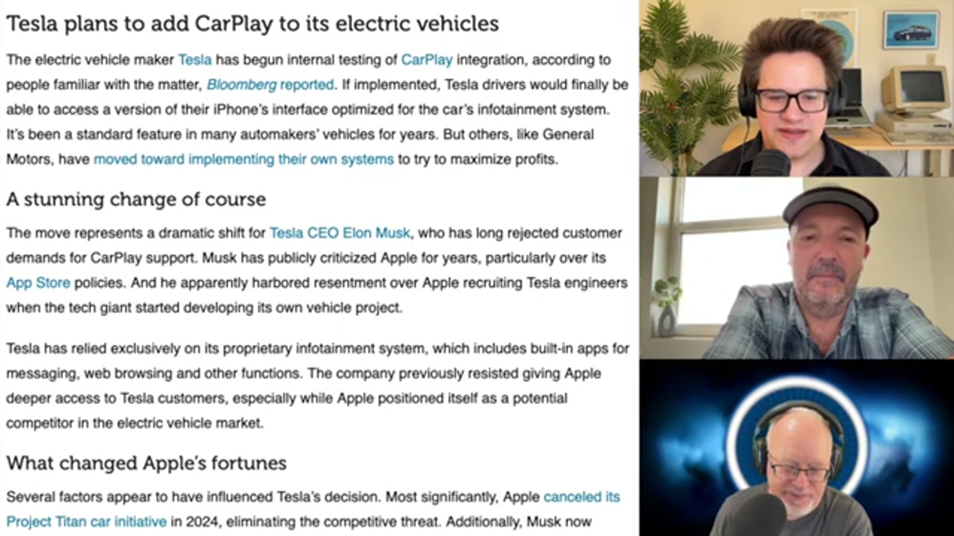 Video thumbnail for Is Tesla Finally Adding CarPlay?