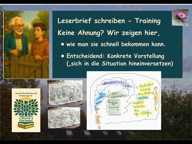 Video thumbnail for Leserbrief schreiben – Keine Ahnung? Mit dieser Methode knackst du jedes Thema! (Trainingstipps)