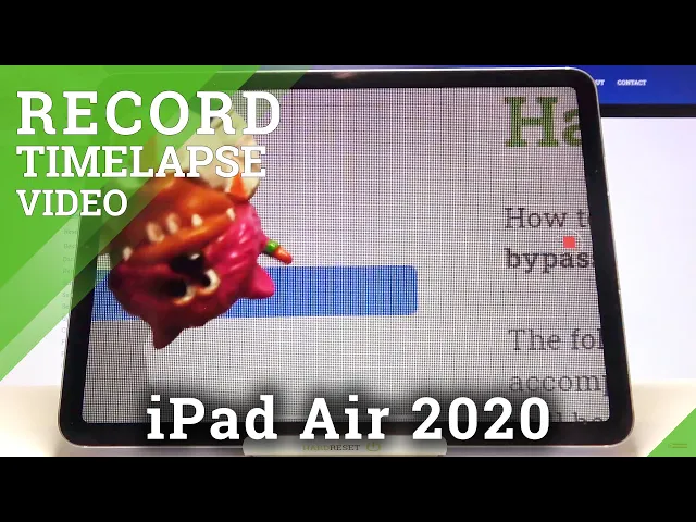 Video thumbnail for How to Record Timelapse on iPad Air 2020 – Speed Up Video