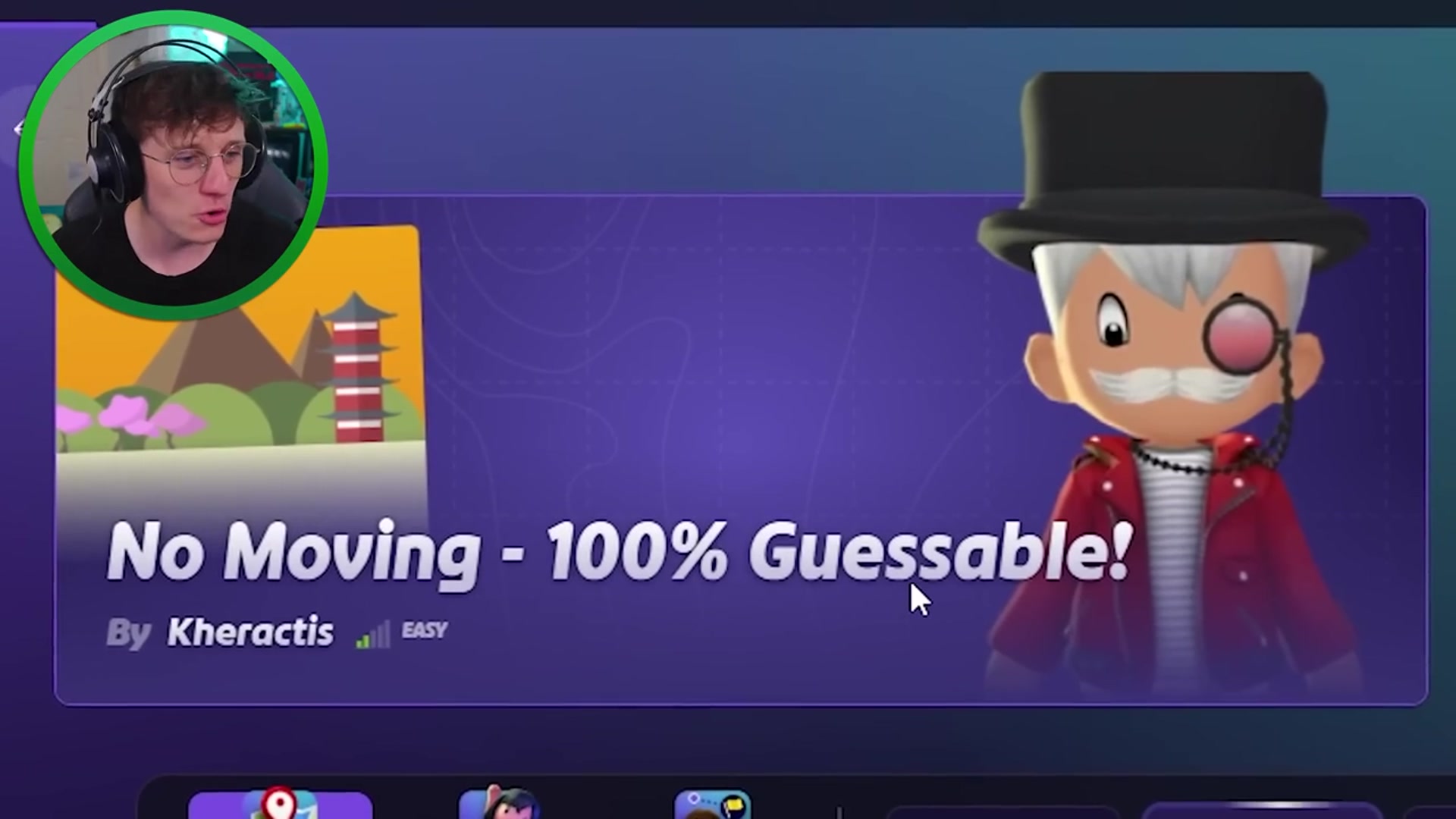 'Video thumbnail for I actually tried really hard playing Geoguessr'