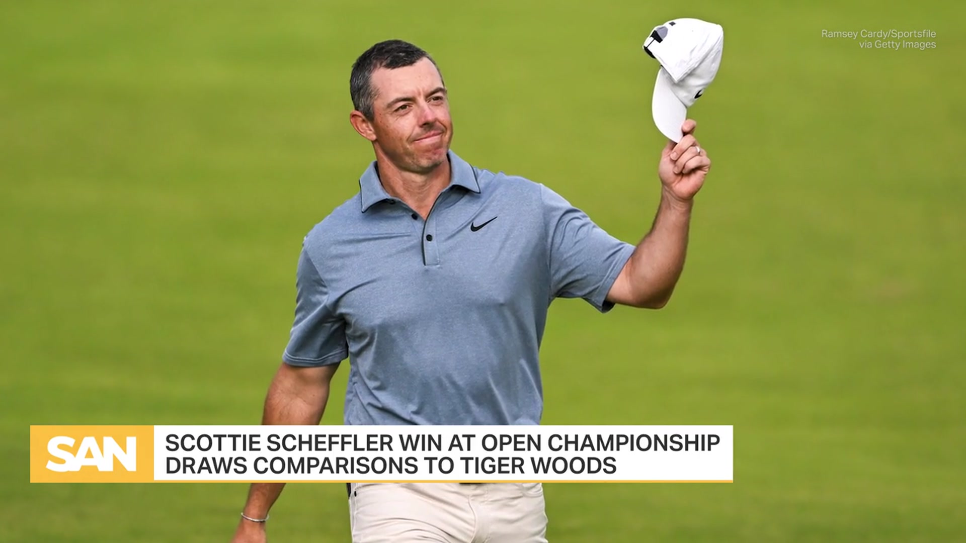 'Video thumbnail for Not so fast: Scheffler is dominating but far from Tiger’s stratosphere'