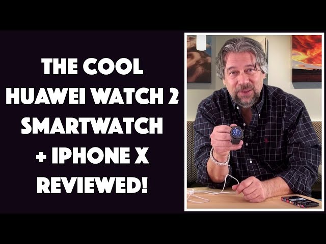 Video thumbnail for The Cool Huawei Watch 2 Smartwatch + Apple iPhone - REVIEWED